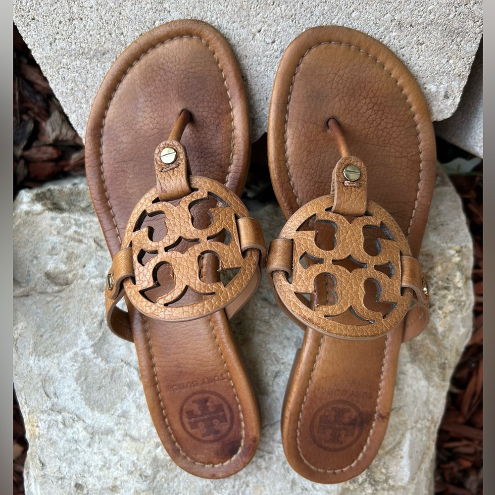 Tory Burch Brown Leather Strap
